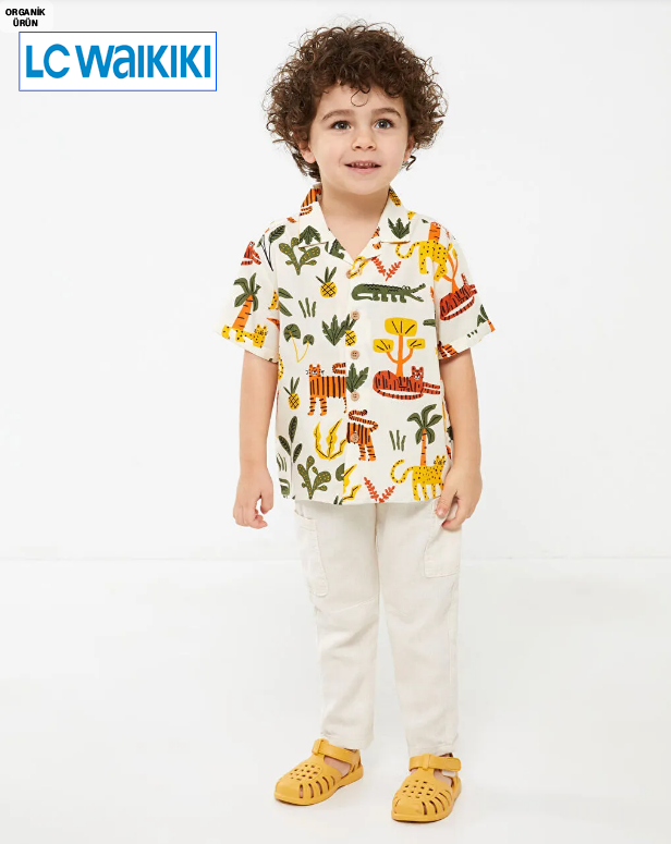 LCW Baby Elastic Waist Baby Boy Pants