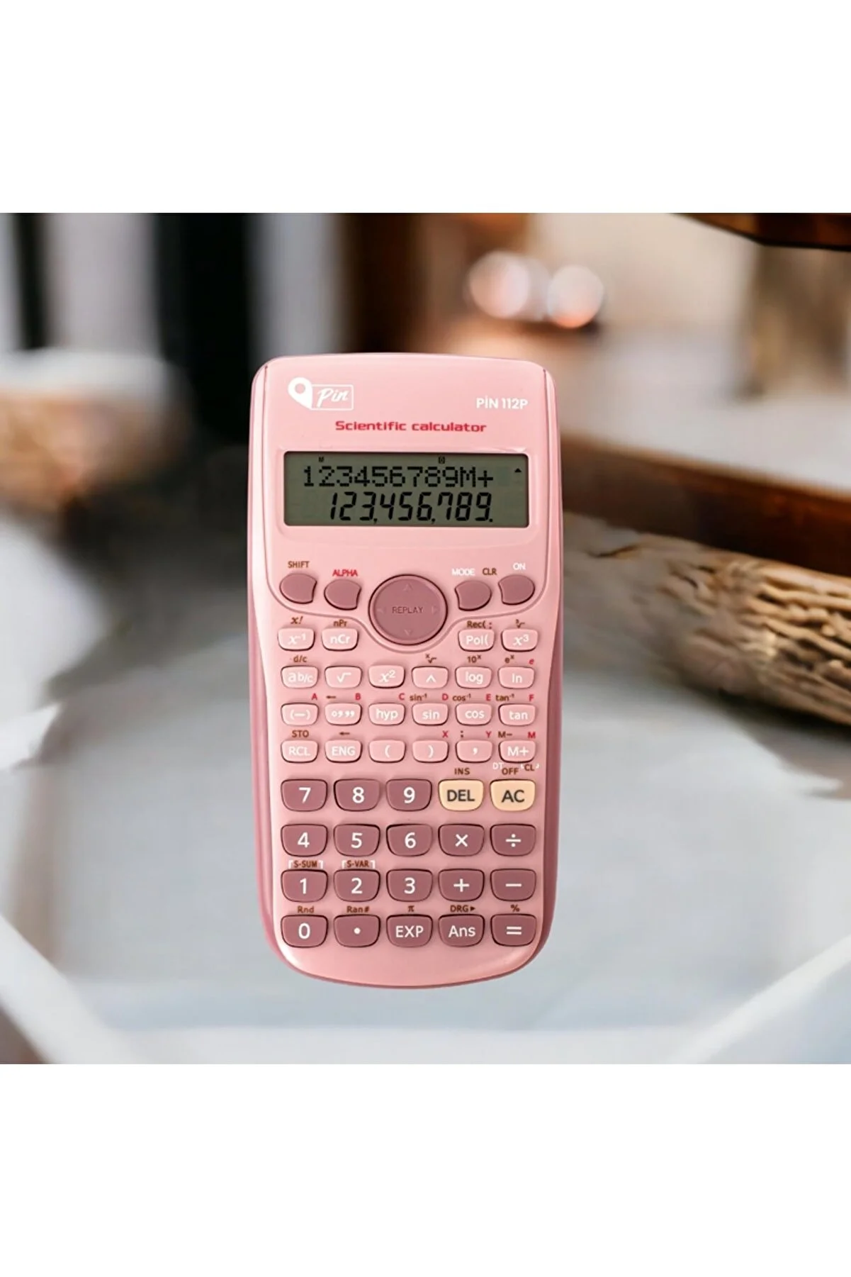 Pin 112P Pink 240 Scientific Calculator - Stylish and Functional!