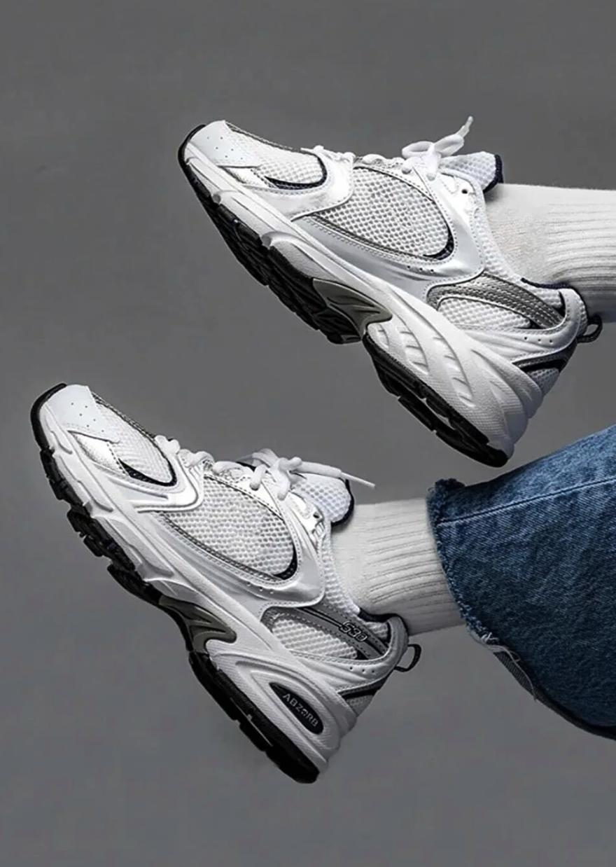 Sweetshoes Unisex Navy Blue White Casual  Sneakers