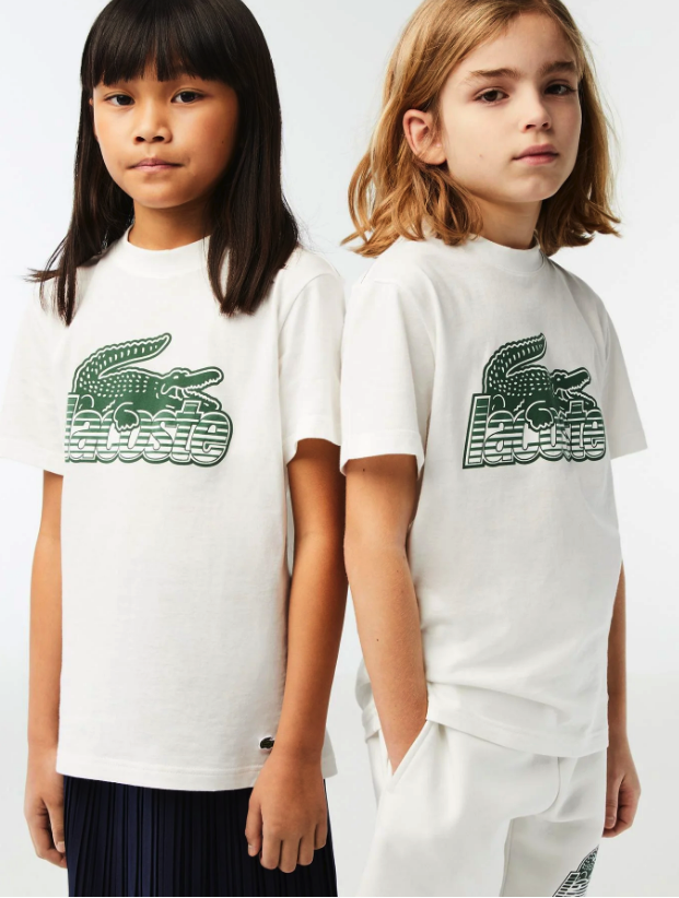 Lacoste L.30 Kids White Slippers 899 TL Lacoste Kids Crew Neck Printed White T-ShirtLacoste Kids Crew Neck Printed White T-Shirt Lacoste Kids Crew Neck Printed White T-Shirt