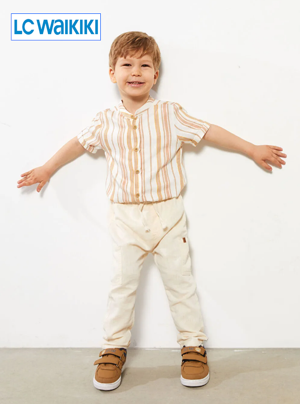 LCW Baby Elastic Waist Basic Baby Boy Pants