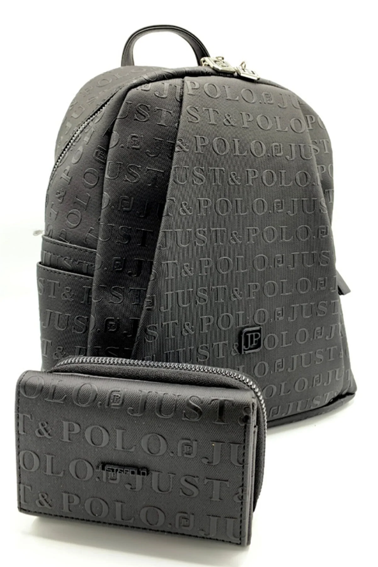 Just Polo New Season black Women's Backpack and Wallet Combo MAYNIJUST40401002