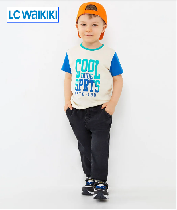3 LCW Baby Elastic Waist Basic Baby Boy Jean