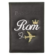 Passport cover with name on request