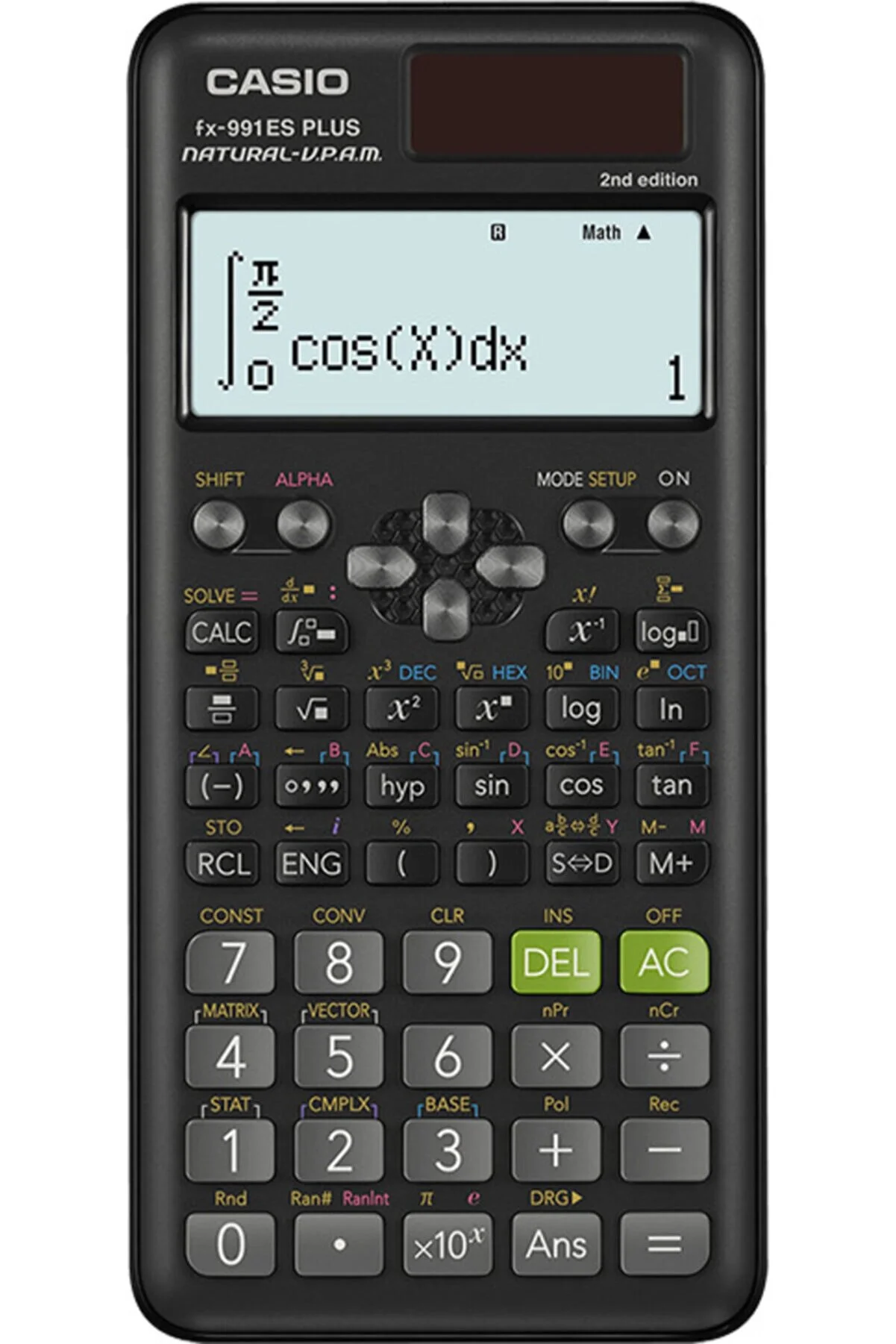 Casio Fx-991es Plus 2nd Version Scientific Function Calculator FX-991ES PLUS -2ND